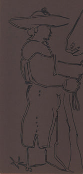 Pablo Picasso, Standing Picador With His Horse (Orozco 214), Grabados Al Linleo, Linocut