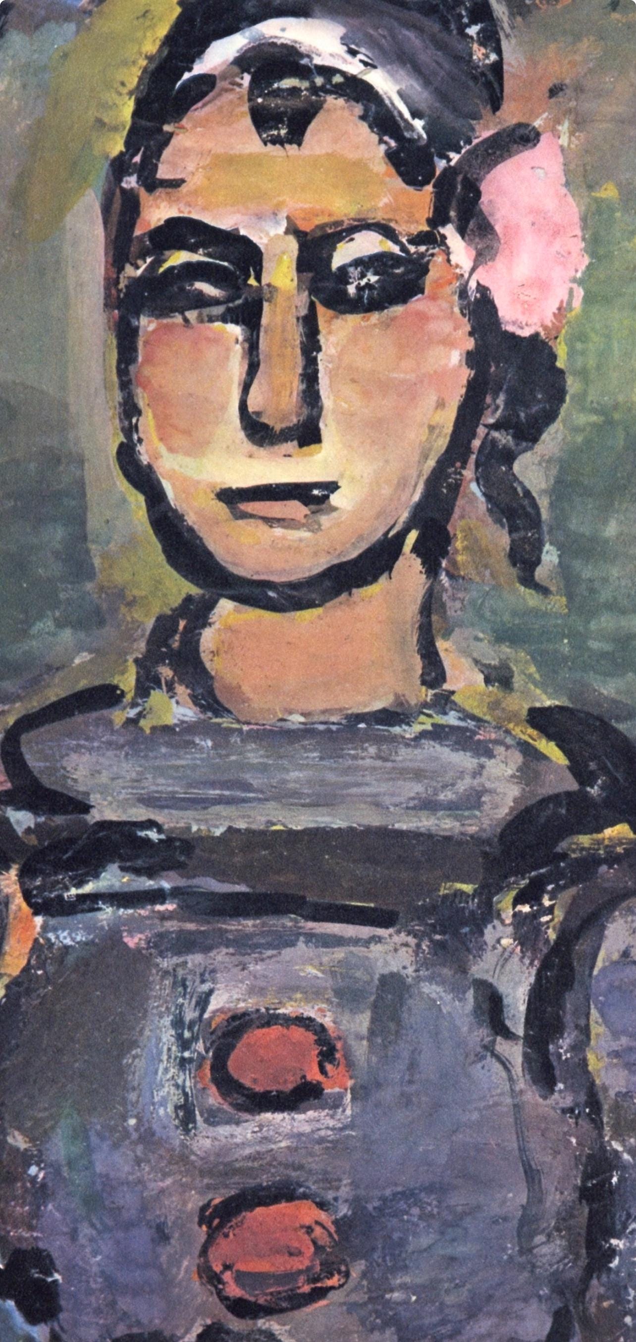 Georges Rouault, Composition, Divertissement, Lithograph
