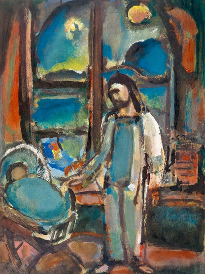 Georges Rouault, Composition, Stella Vespertina, Hliogravure