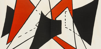 Alexander Calder, Composition, Derrire Le Miroir, Lithograph