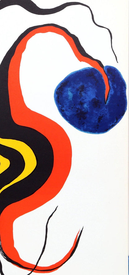 Alexander Calder, Composition, Derrire Le Miroir, Lithograph