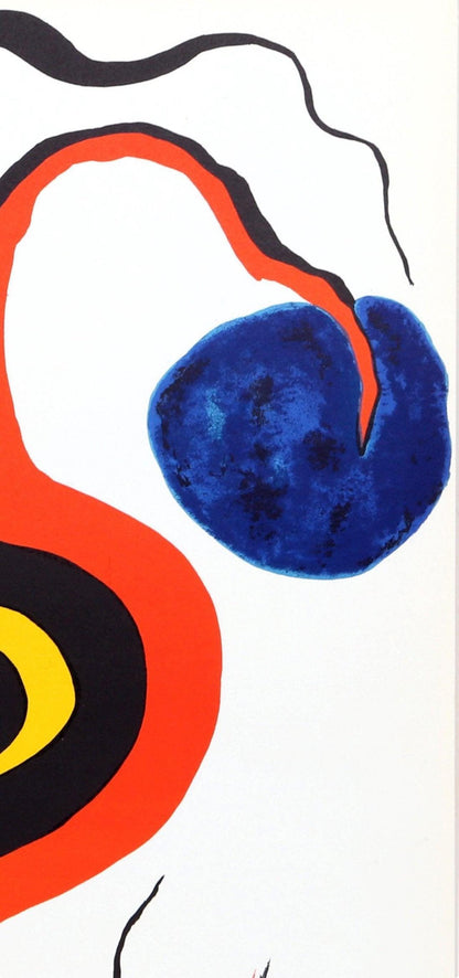 Alexander Calder, Composition, Derrire Le Miroir, Lithograph
