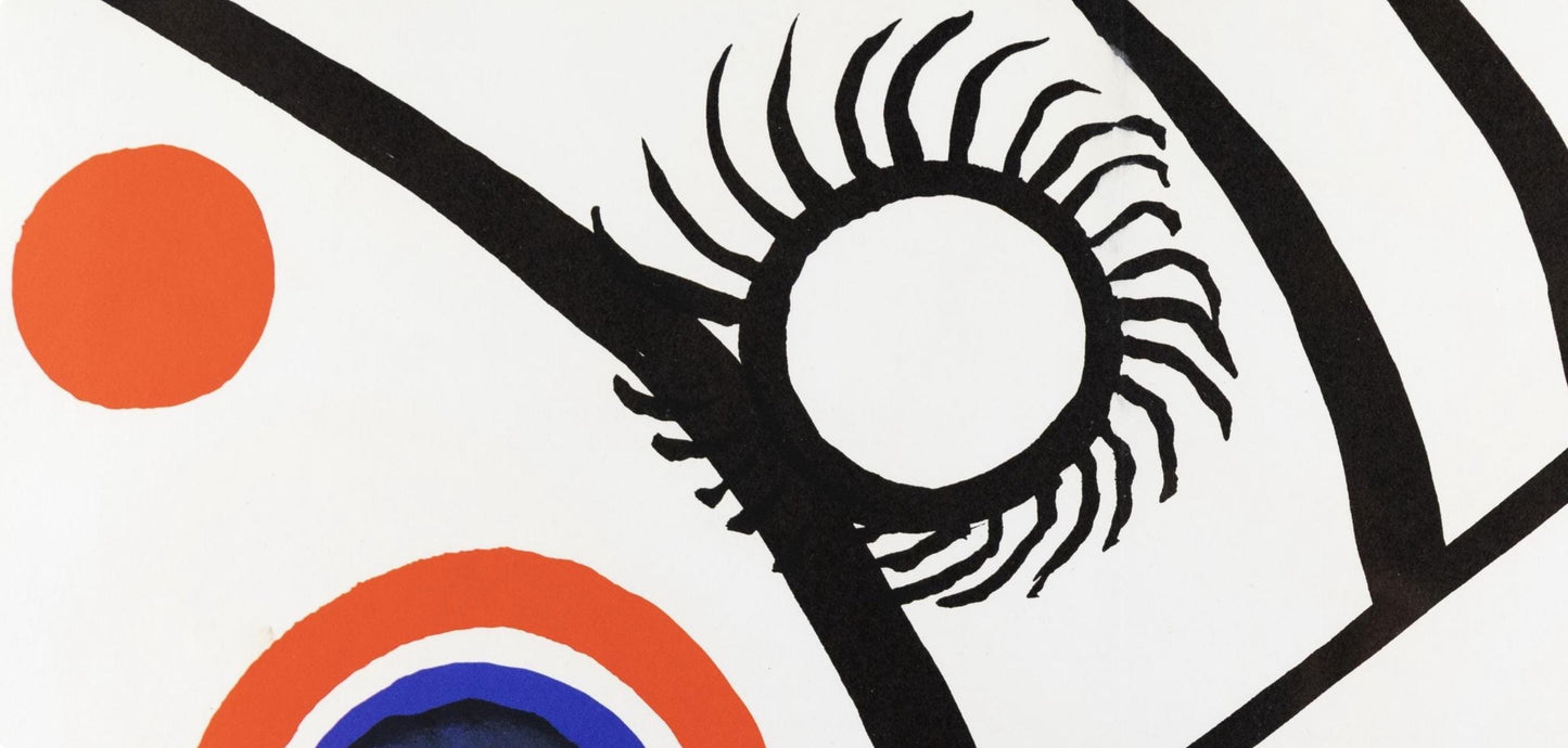 Alexander Calder, Composition, Derrire Le Miroir, Lithograph