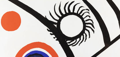 Alexander Calder, Composition, Derrire Le Miroir, Lithograph