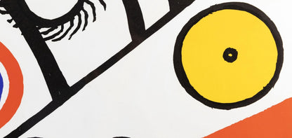 Alexander Calder, Composition, Derrire Le Miroir, Lithograph