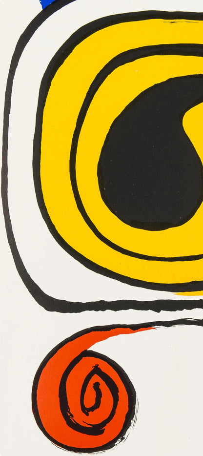 Alexander Calder, Composition, Derrire Le Miroir, Lithograph