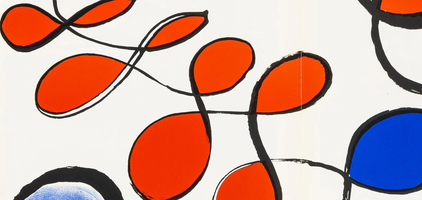 Alexander Calder, Composition, Derrire Le Miroir, Lithograph