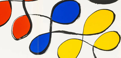 Alexander Calder, Composition, Derrire Le Miroir, Lithograph