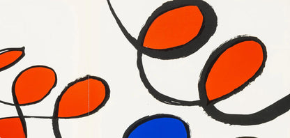 Alexander Calder, Composition, Derrire Le Miroir, Lithograph