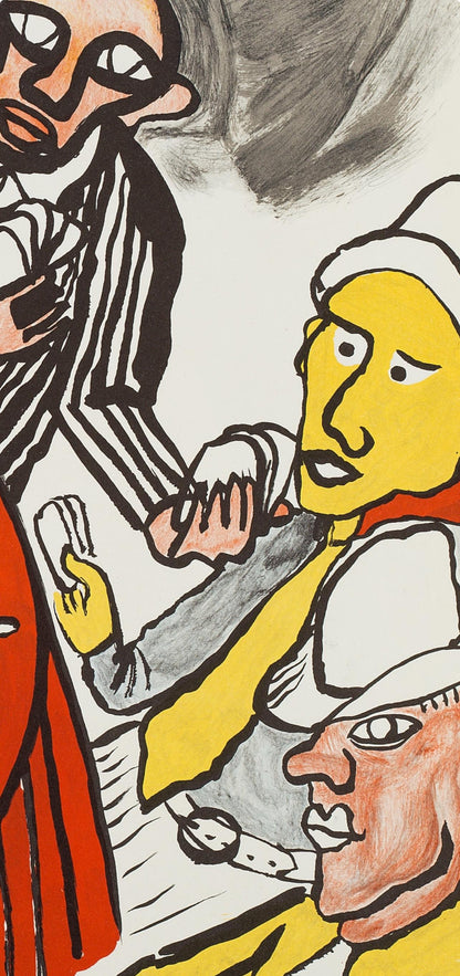 Alexander Calder, Composition, Derrire Le Miroir, Lithograph