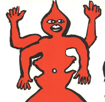 Alexander Calder, Composition, Derrire Le Miroir, Lithograph