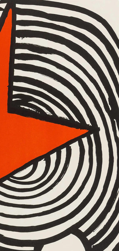 Alexander Calder, Composition, Derrire Le Miroir, Lithograph