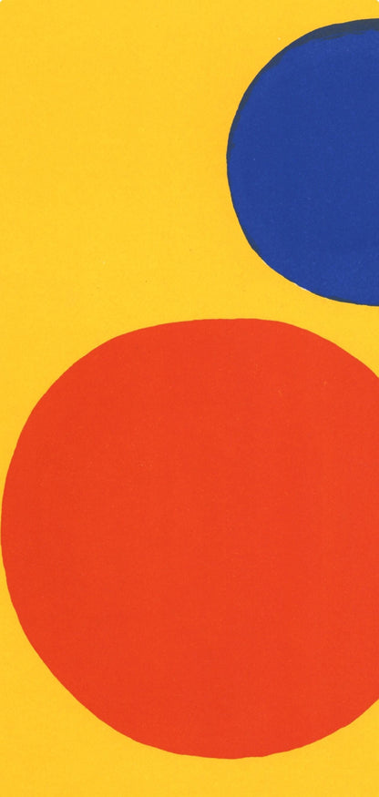 Alexander Calder, Composition, Derrire Le Miroir, Lithograph