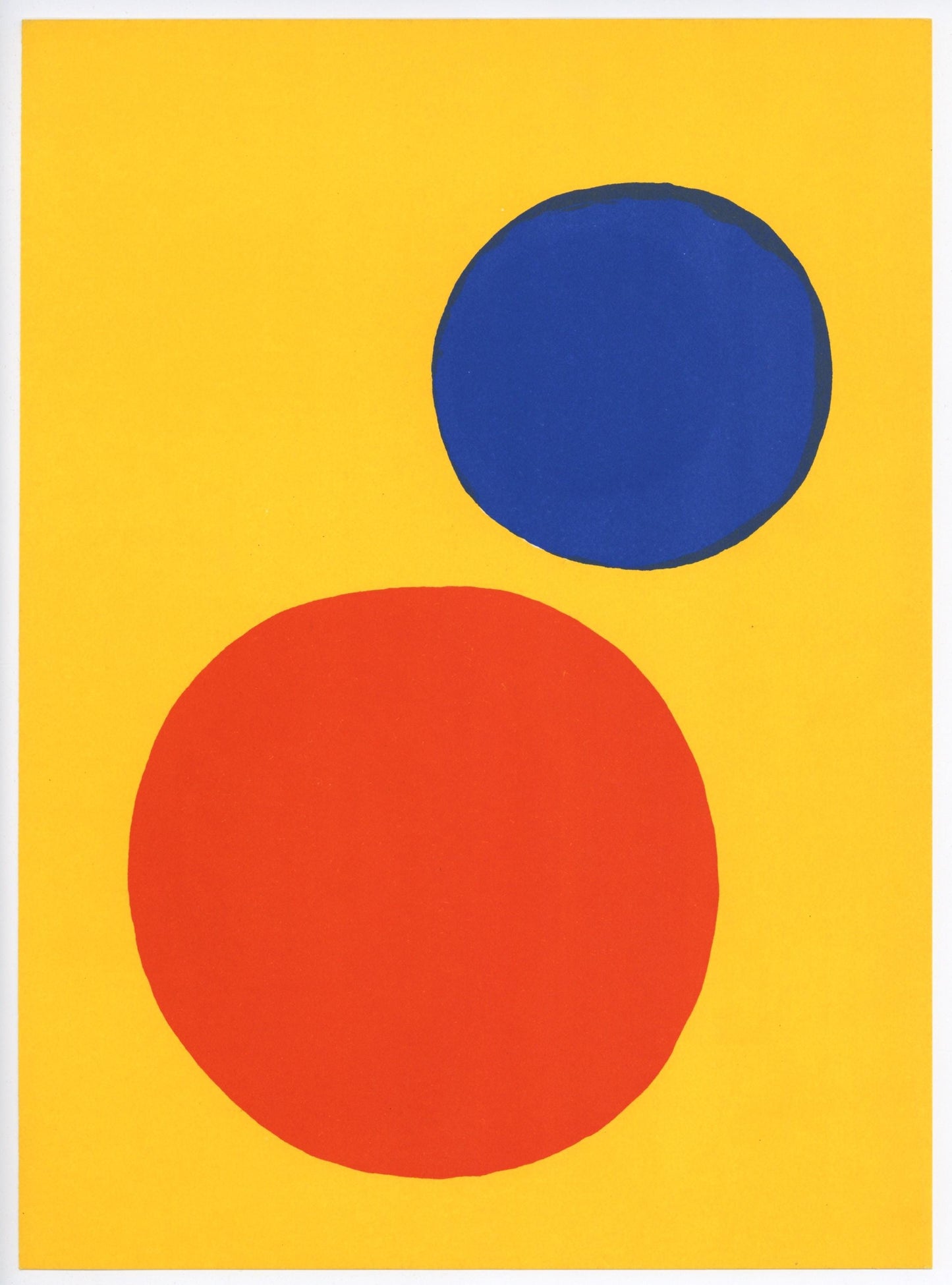 Alexander Calder, Composition, Derrire Le Miroir, Lithograph