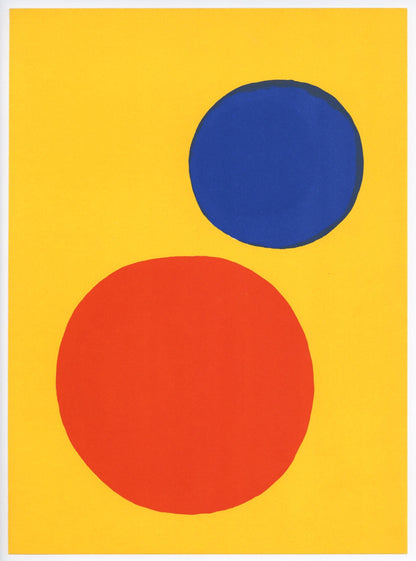 Alexander Calder, Composition, Derrire Le Miroir, Lithograph