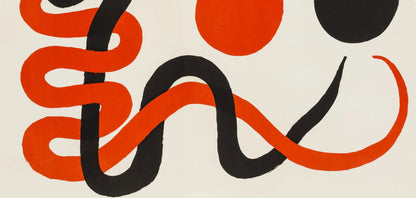 Alexander Calder, Composition, Derrire Le Miroir, Lithograph