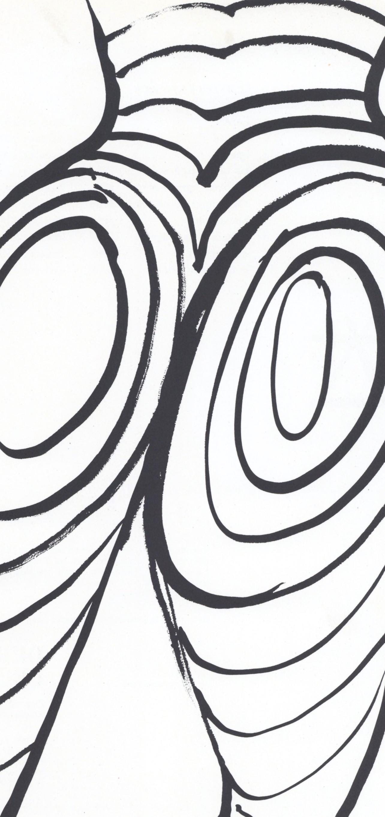 Alexander Calder, Composition, Derrire Le Miroir, Lithograph