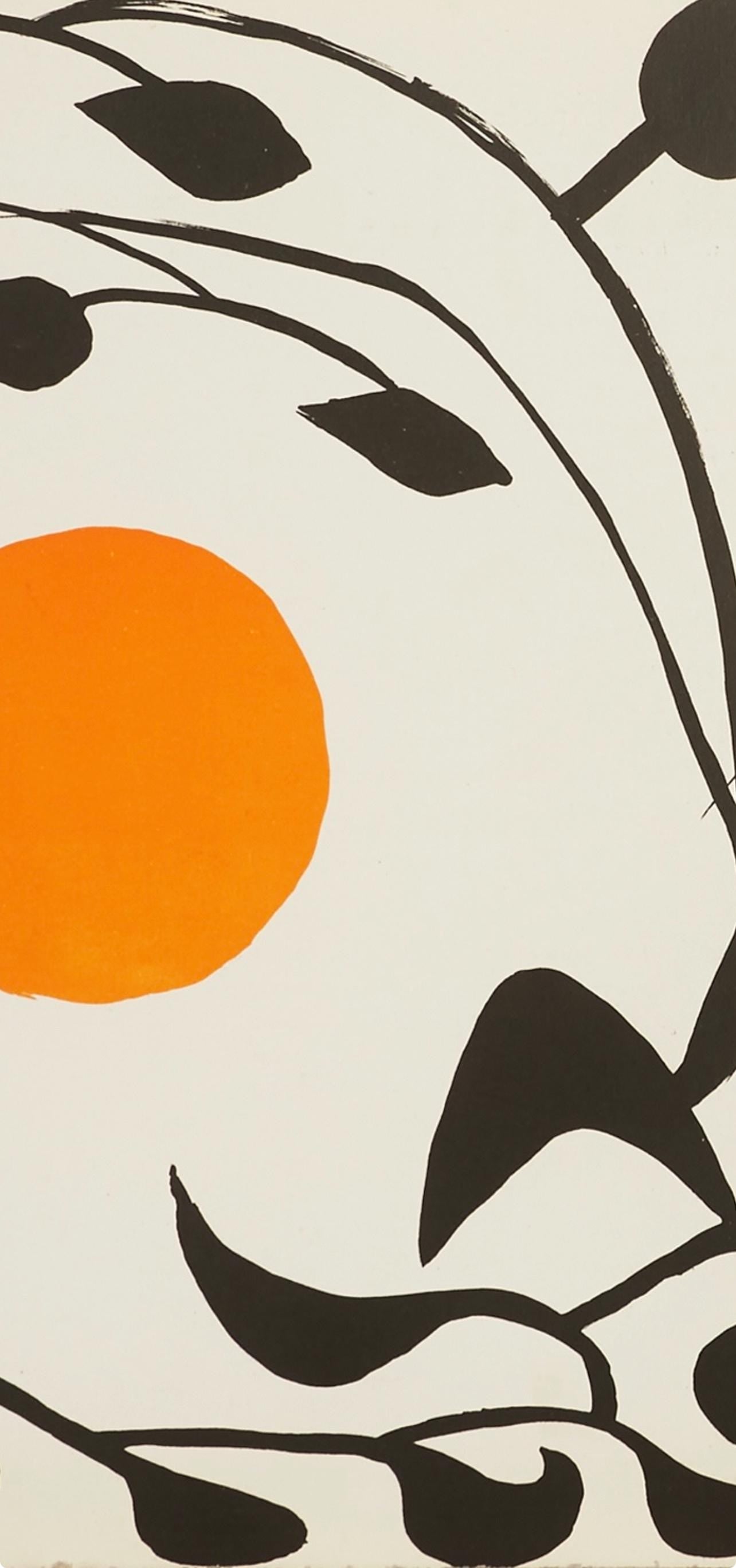 Alexander Calder, Composition, Derrire Le Miroir, Lithograph