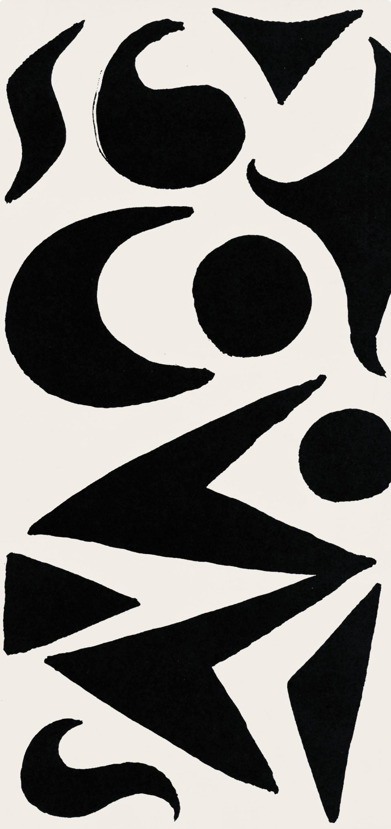 Alexander Calder, Composition, Calder, Muse National D'Art Moderne, Lithograph