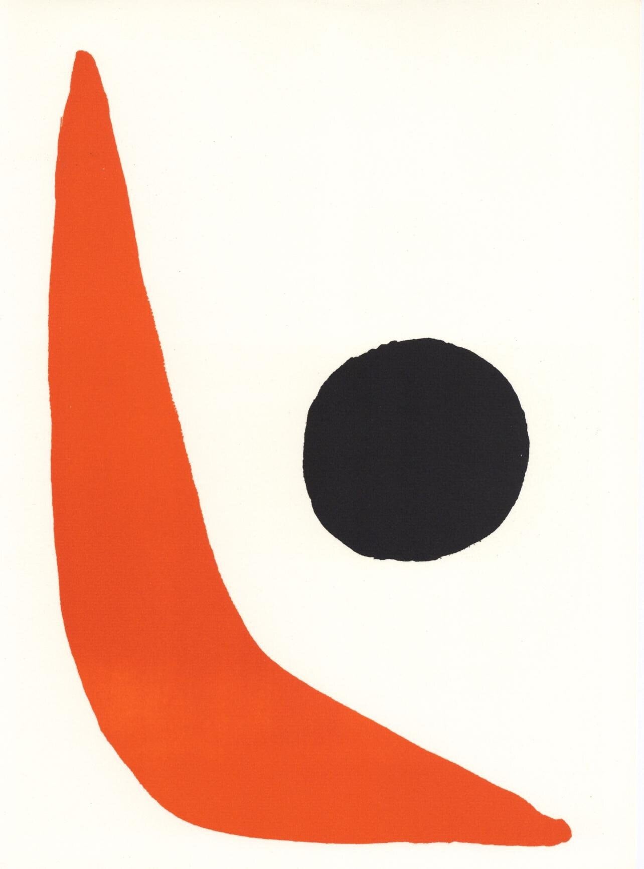 Alexander Calder, Composition, Calder, Muse National D'Art Moderne, Lithograph