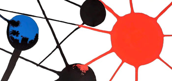 Alexander Calder, Composition, Derrire Le Miroir, Lithograph