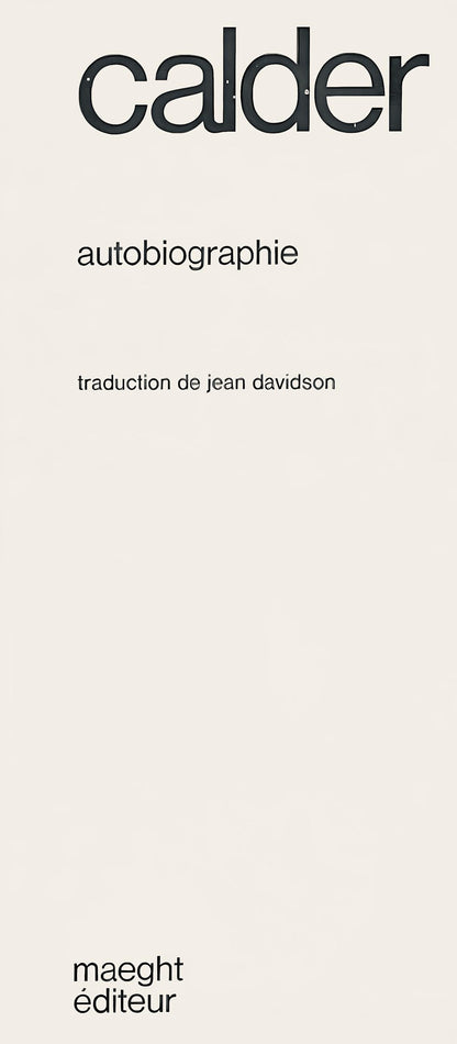 Alexander Calder, Composition, Derrire Le Miroir, Lithograph