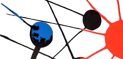 Alexander Calder, Composition, Derrire Le Miroir, Lithograph