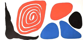 Alexander Calder, Composition, Derrire Le Miroir, Lithograph