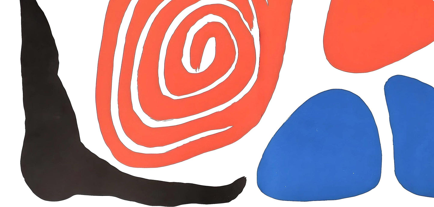 Alexander Calder, Composition, Derrire Le Miroir, Lithograph