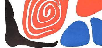 Alexander Calder, Composition, Derrire Le Miroir, Lithograph