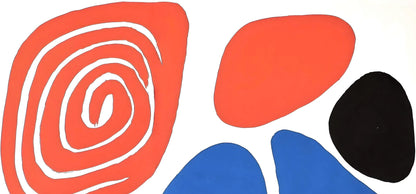 Alexander Calder, Composition, Derrire Le Miroir, Lithograph