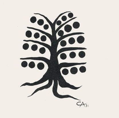 Alexander Calder, Composition, Derrire Le Miroir, Lithograph