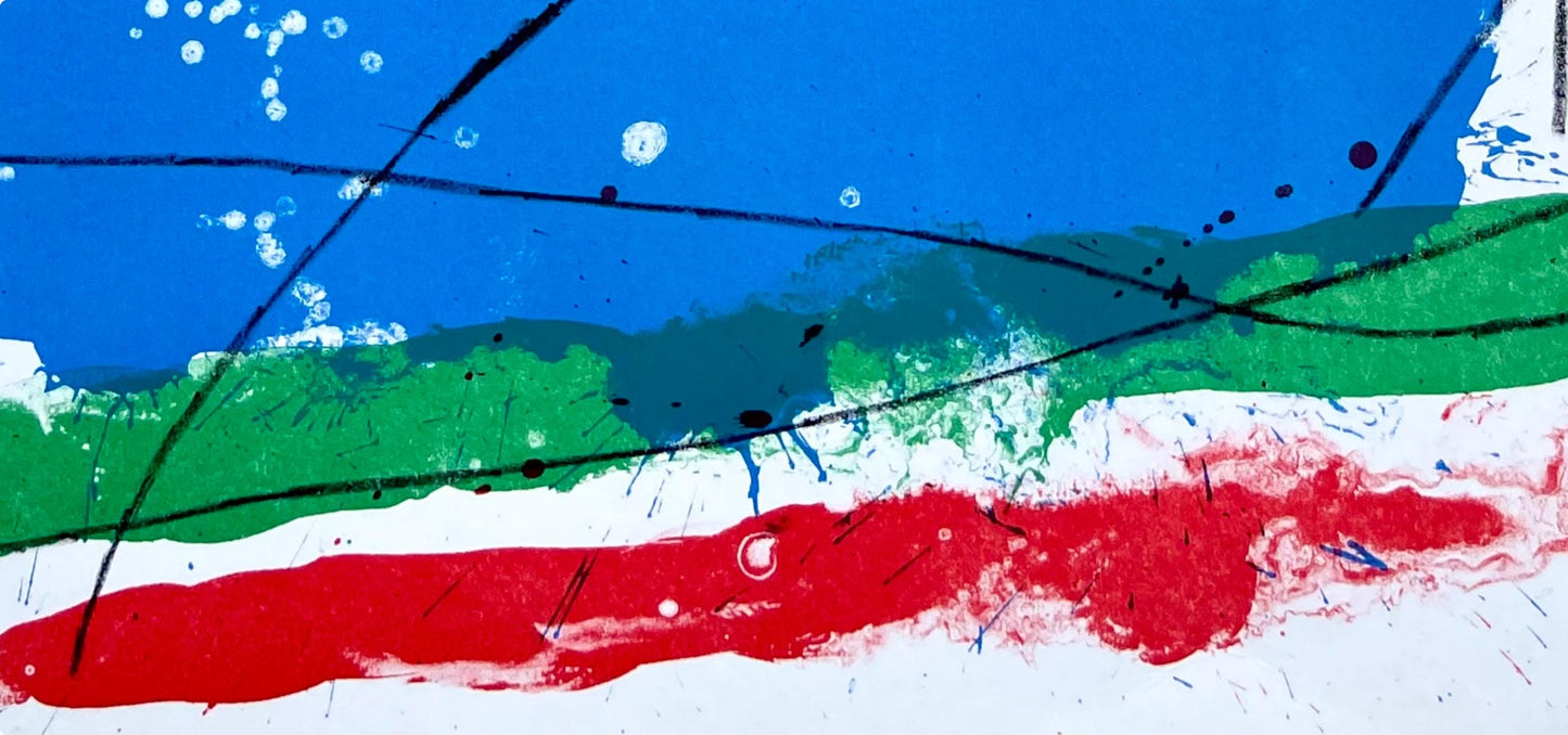 Joan Mir, Composition (Cramer 102; Mourlot 428-449), Derrire Le Miroir, Lithograph