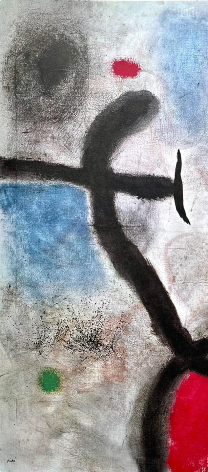 Joan Mir, Composition, Derrire Le Miroir, Lithograph