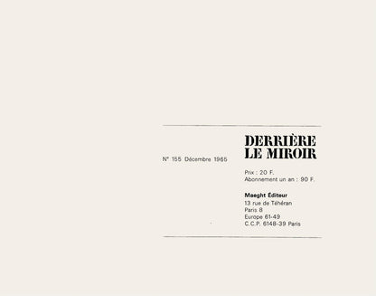 Pierre Bonnard, Composition, Derrire Le Miroir, Lithograph