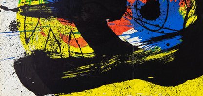 Joan Mir, Composition (Cramer 239; Mourlot 890), Derrire Le Miroir, Lithograph