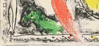 Marc Chagall, Composition (Mourlot 411; Cramer 59), Derrire Le Miroir, Lithograph