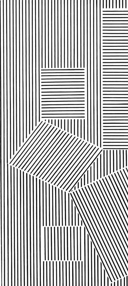 Victor Vasarely, Composition, Ondulatoires, Hliogravure