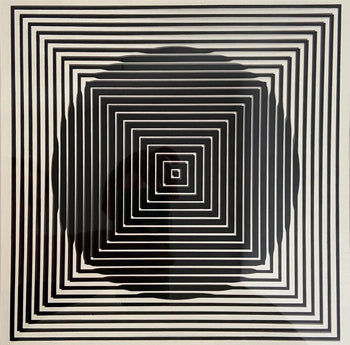 Victor Vasarely, Composition, Cintiques, Hliogravure