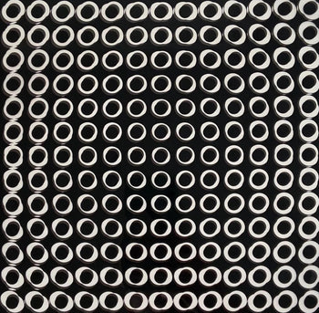 Victor Vasarely, Composition, Tiefenbilder, Hliogravure