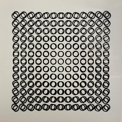 Victor Vasarely, Composition, Tiefenbilder, Hliogravure