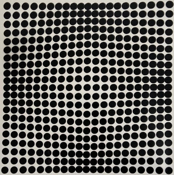 Victor Vasarely, Composition, Tiefenbilder, Hliogravure
