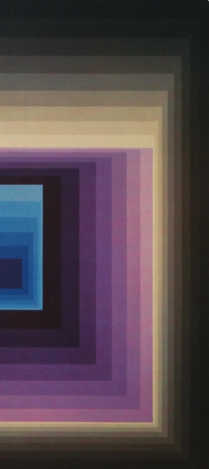 Victor Vasarely, Composition, Damier, Hliogravure