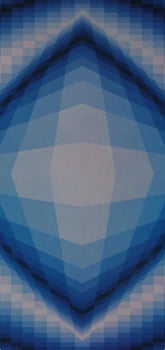 Victor Vasarely, Composition, Octogone, Hliogravure