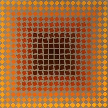 Victor Vasarely, Composition, Cta 102, Hliogravure