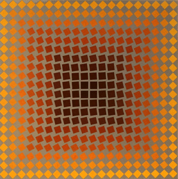 Victor Vasarely, Composition, Cta 102, Hliogravure