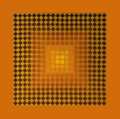 Victor Vasarely, Composition, Cta 102, Hliogravure