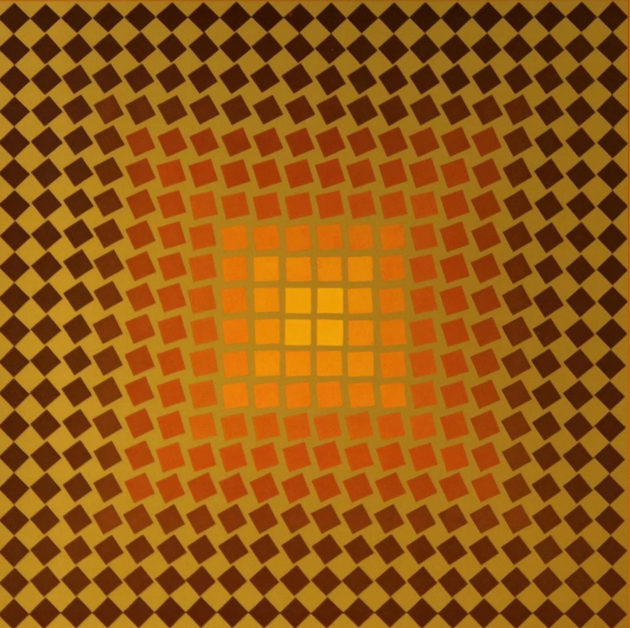 Victor Vasarely, Composition, Cta 102, Hliogravure