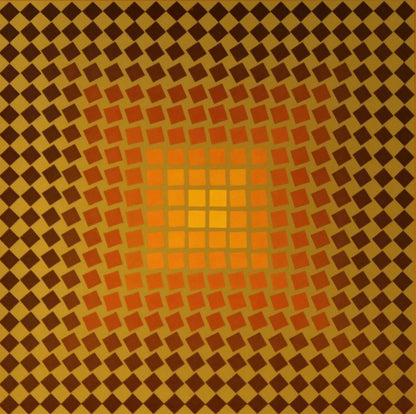 Victor Vasarely, Composition, Cta 102, Hliogravure