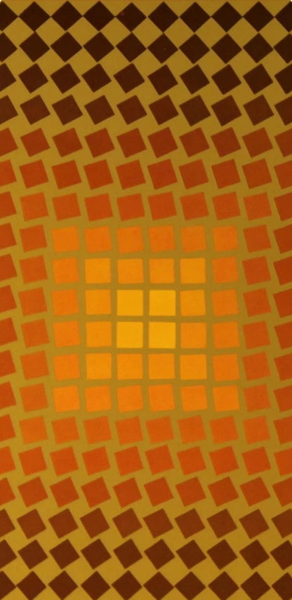 Victor Vasarely, Composition, Cta 102, Hliogravure